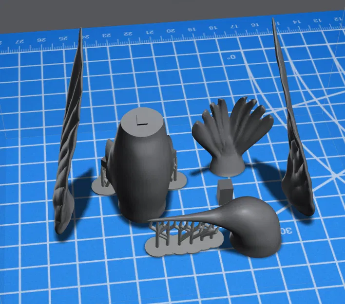 Mô hình chim ruồi trang trí (chia bộ phận) - Phiên bản chỉnh sửa - Image 4