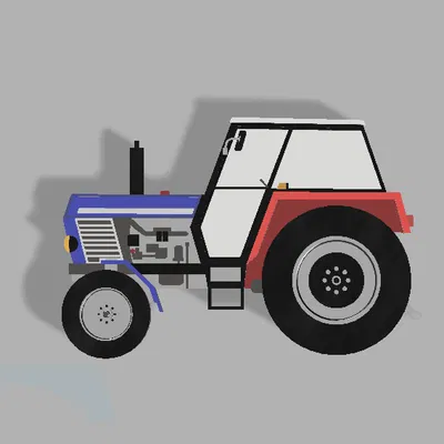 Mô hình Zetor Crystal 8011 2D