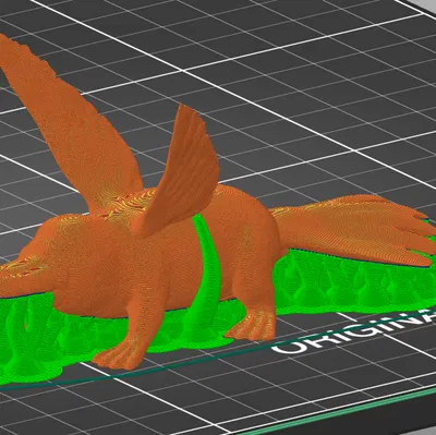 Mô hình thú mỏ vịt cánh chim ruồi độc đáo