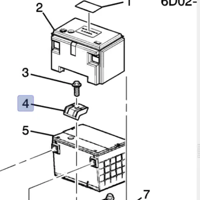 Giá Đỡ Pin Cadillac STS