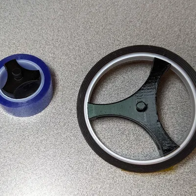 Trục Máy Cắt Băng Keo 32mm và 78mm