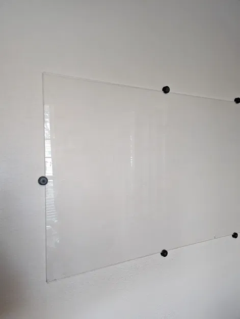 Phụ Kiện Treo Tấm Mica Lên Tường - Image 1