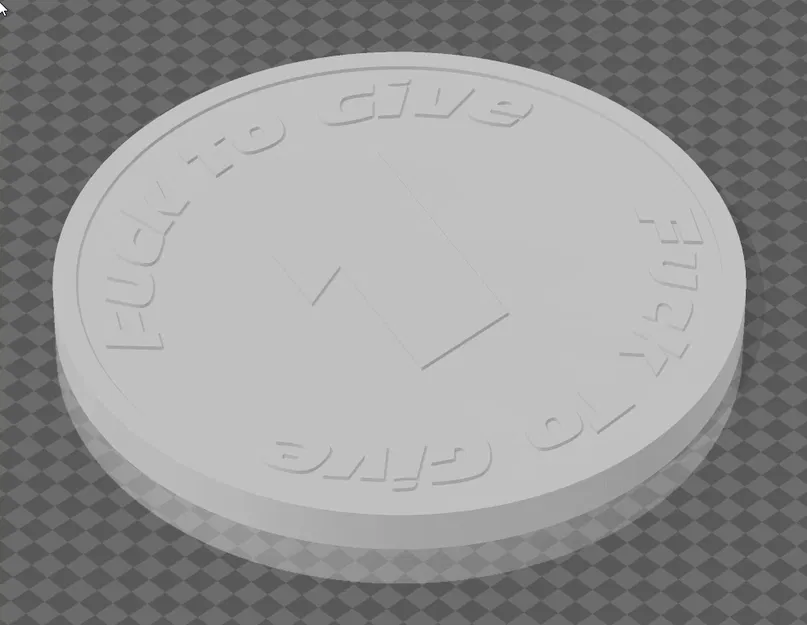 Một đồng xu F*ck Để Cho Đi - Image 1