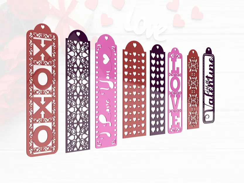 Bộ sưu tập dấu trang Ngày lễ tình nhân - Image 1