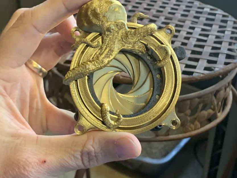 Iris cơ khí hình bạch tuộc - Image 1