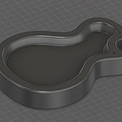 Khay Đựng Pick Guitar Hình Gibson Les Paul