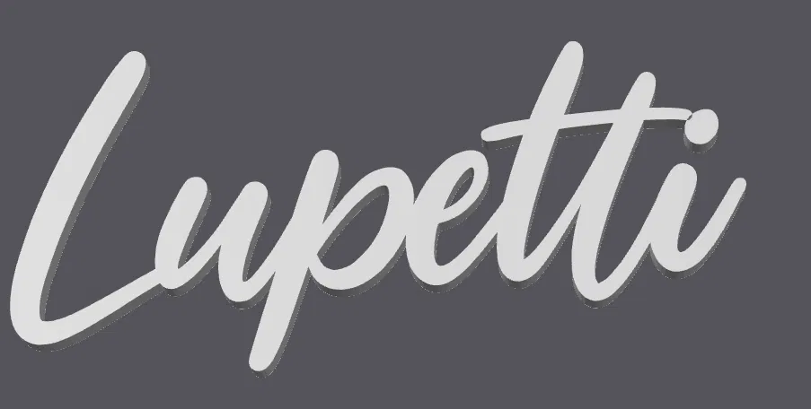 Chữ Lupetti Trang Trí Độc Đáo - Image 2