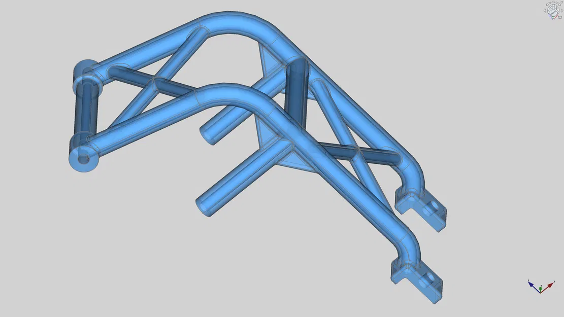Khung sau ngắn cho xe RC Losi Lasernut U4 - Image 4