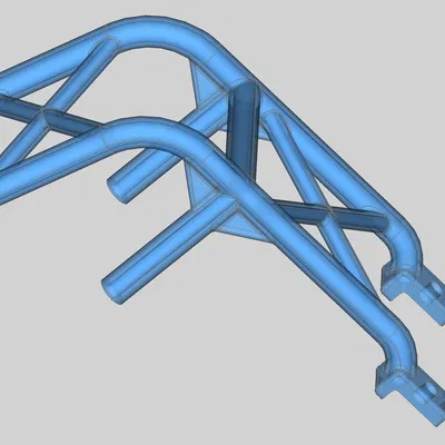 Khung sau ngắn cho xe RC Losi Lasernut U4