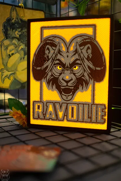 Script OpenScad Tùy Chỉnh cho Hộp Đèn LED Chiếu Sáng Biển Quảng Cáo hoặc Ảnh Lithophane - Image 1