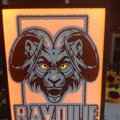 Script OpenScad Tùy Chỉnh cho Hộp Đèn LED Chiếu Sáng Biển Quảng Cáo hoặc Ảnh Lithophane