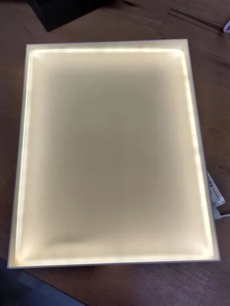 Script OpenScad Tùy Chỉnh cho Hộp Đèn LED Chiếu Sáng Biển Quảng Cáo hoặc Ảnh Lithophane - Image 3