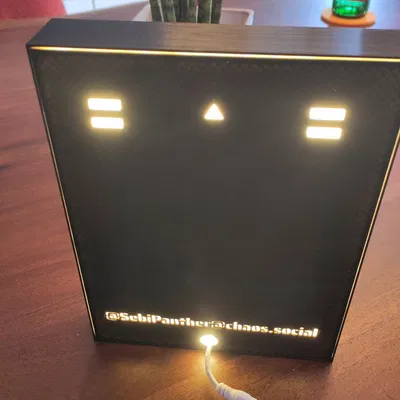 Script OpenScad Tùy Chỉnh cho Hộp Đèn LED Chiếu Sáng Biển Quảng Cáo hoặc Ảnh Lithophane