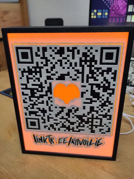 Script OpenScad Tùy Chỉnh cho Hộp Đèn LED Chiếu Sáng Biển Quảng Cáo hoặc Ảnh Lithophane - Image 6