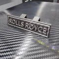 Tấm Biển Rolls Royce Cho Chân Đế Động Cơ Phản Lực - Thumbnail 2