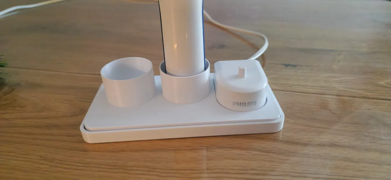 Cơ sở cho hai bàn chải "Philips Sonicare" với giá đỡ - Image 1