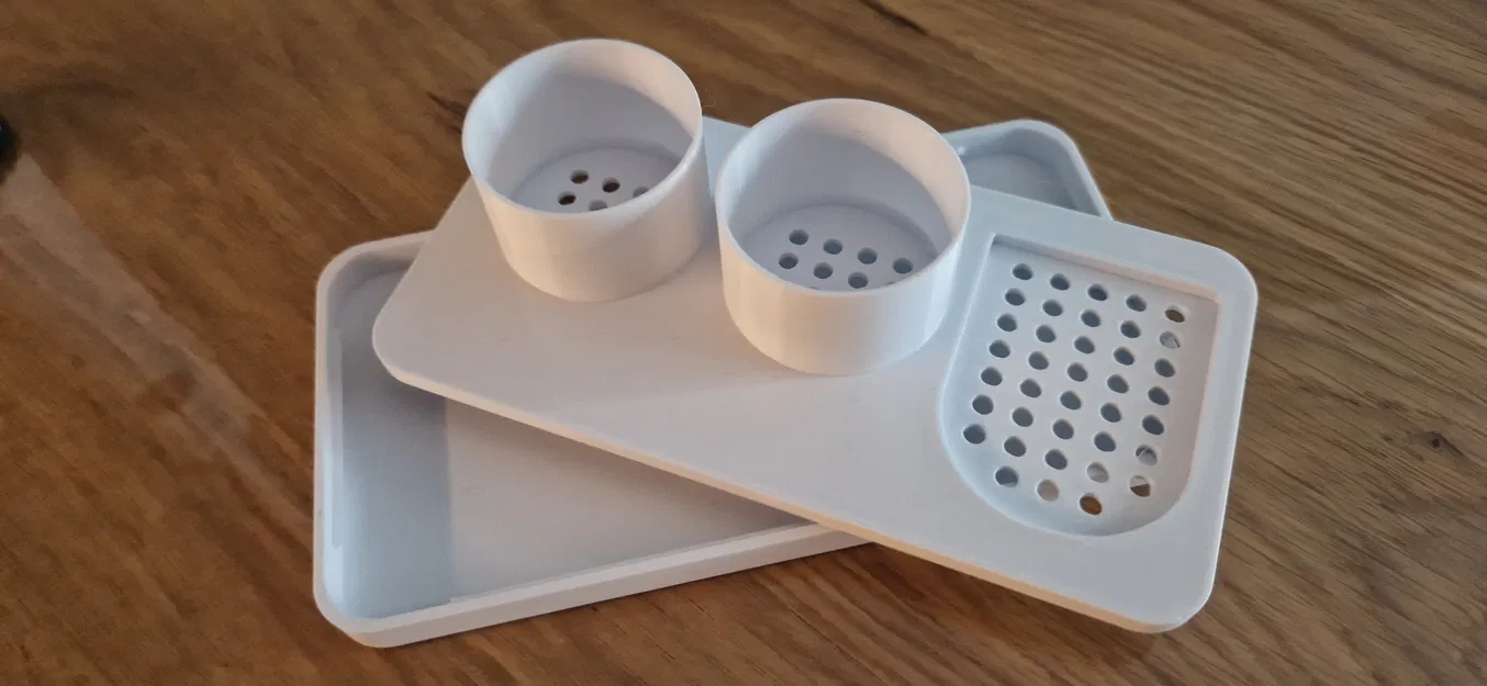 Cơ sở cho hai bàn chải "Philips Sonicare" với giá đỡ - Image 2