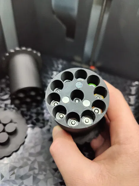 Tạ Spool Nam Châm Giữ Pin Cho Hộp AMS - Image 4