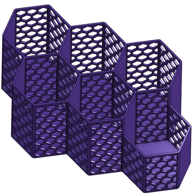 Cốc Bút Lục Giác Phiên Bản Thay Thế - Image 2