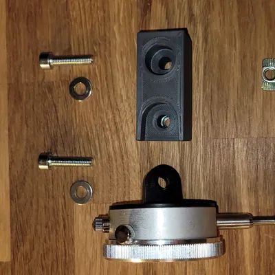 Giá đỡ đồng hồ đo đường kính cho Artme 3D Filament Extruder MK1 / MK2