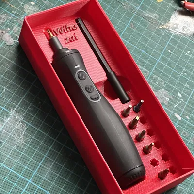 Khay Đựng Tuốc Nơ Vít Điện Wiha Gridfinity Xếp Chồng