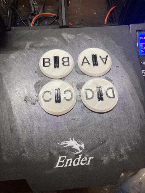 Đế Lót Quân Cờ D&D/Pathfinder Có Đánh Số - Image 2