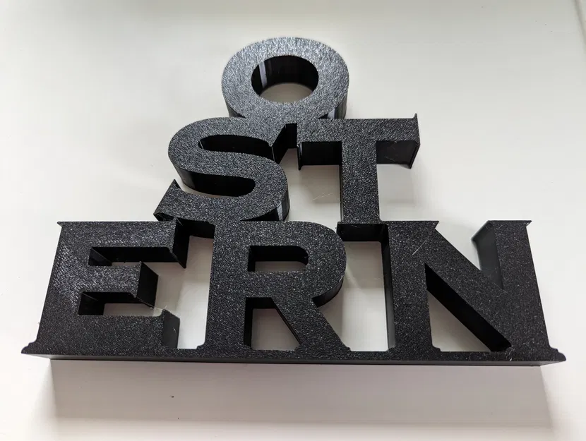 Chữ "Ostern" - Trang trí Lễ Phục Sinh - Image 1