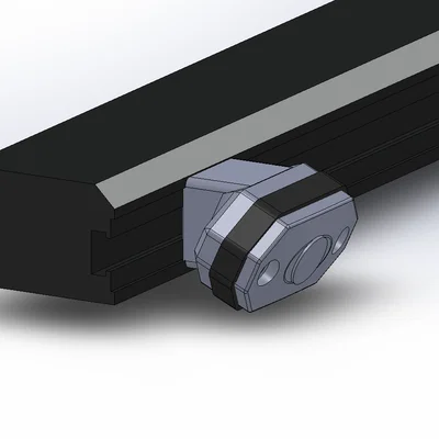 Khung gắn ánh sáng đá 4WD cho nền tảng Rola Titan