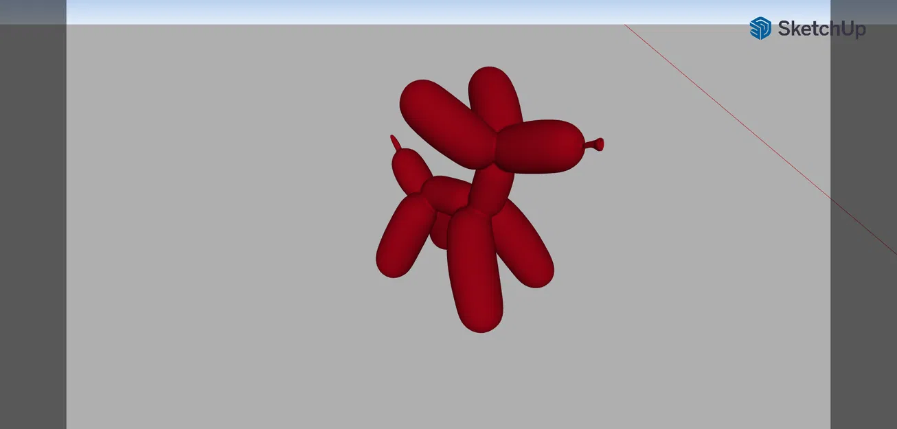 Tượng Chó Bong Bóng - Image 1