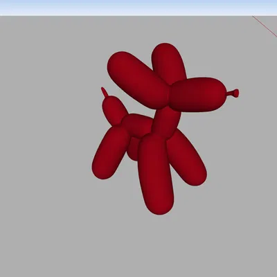 Tượng Chó Bong Bóng