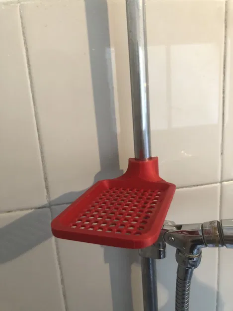 Khay Xà Bông Kẹp Ống Sen Tắm - Image 1