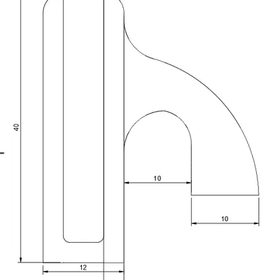 Móc Treo Kính Phòng Tắm Đơn Giản