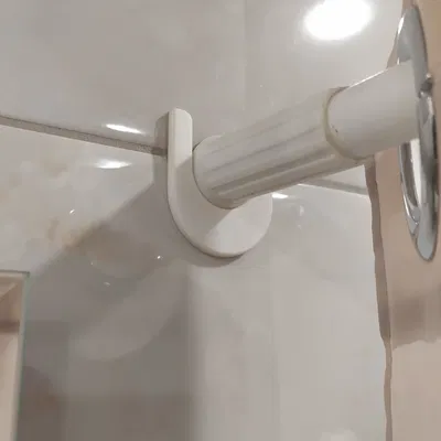 Kệ treo rèm phòng tắm