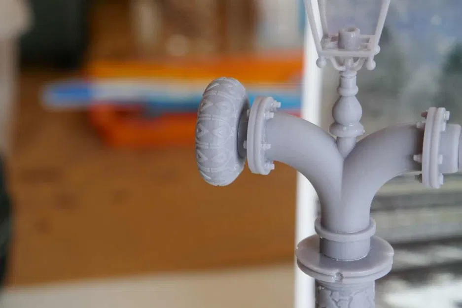 Cần cẩu nước Ý tỷ lệ 1/20 - colonna idraulica fs scale 1/20 - Image 2