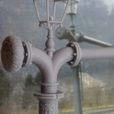 Cần cẩu nước Ý tỷ lệ 1/20 - colonna idraulica fs scale 1/20