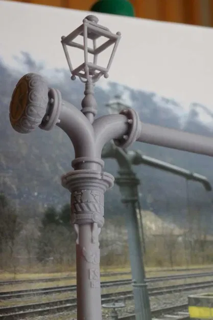 Cần cẩu nước Ý tỷ lệ 1/20 - colonna idraulica fs scale 1/20 - Image 6