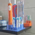 Kệ Để Bàn Chải Điện Hình Kim Cương - Thumbnail 1