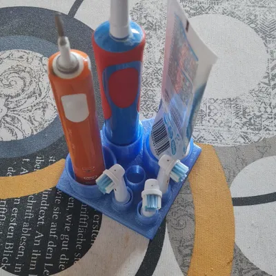 Kệ Để Bàn Chải Điện Hình Kim Cương