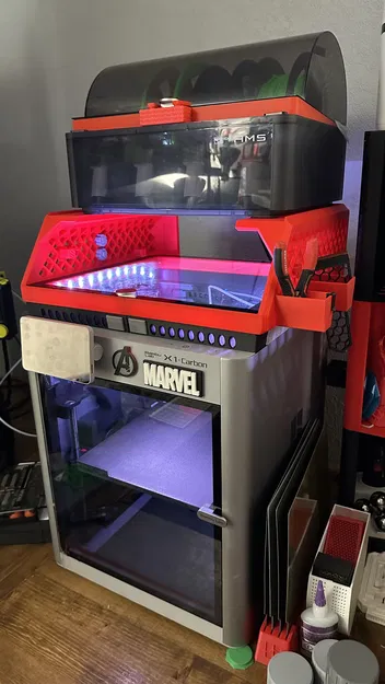 V6 Cập Nhật Giá Đỡ AMS Tối Thượng Bambu Lab P1P P1S X1-C - Bản Xây Dựng Cộng Đồng! - Image 1