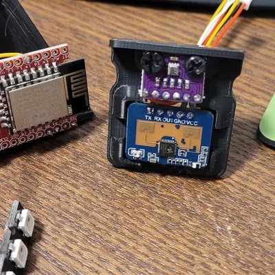 Cảm biến hiện diện ESP8266, LD2410C, BME280 và Đèn LED Status WS2812