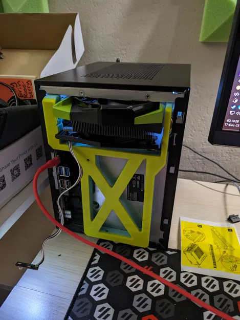 Ốp Che Trước Card Màn Hình Dài Cho Deskmeet B660 - Image 5