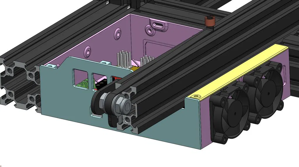 Vỏ trước Ender 3 cho BTT SKR v1.3 + RPI3 - Image 7
