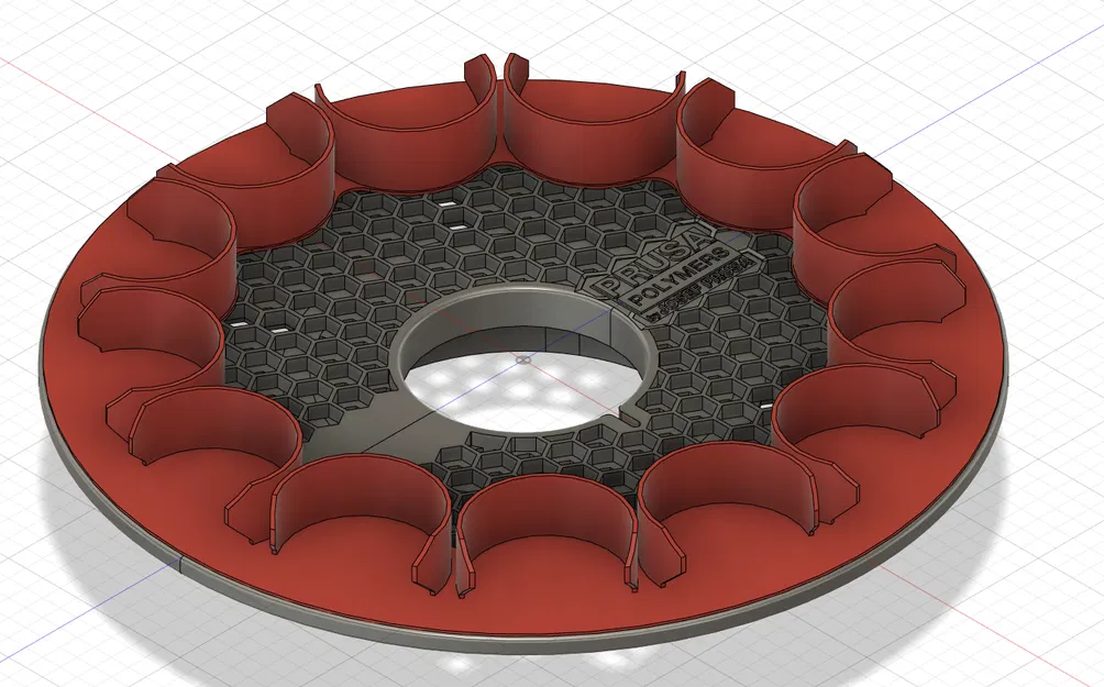 Khay cho chai 35 mm (sơn Tamiya hoặc AK) cho băng chuyền sơn - Image 1