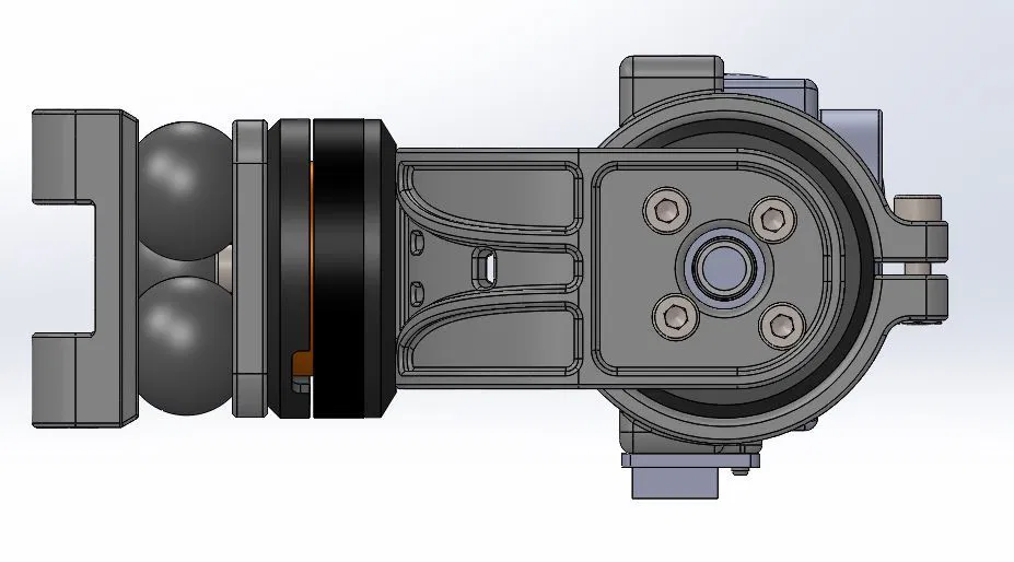 Gimbal 2 Trục cho GoPro Hero 4 trên Reptile 500 MWC (TBS Discovery Clone) - Image 8