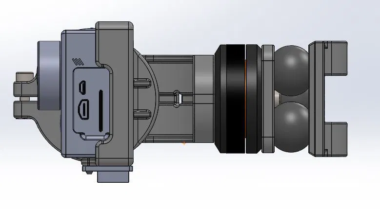 Gimbal 2 Trục cho GoPro Hero 4 trên Reptile 500 MWC (TBS Discovery Clone) - Image 9