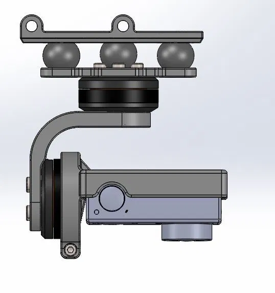 Gimbal 2 Trục cho GoPro Hero 4 trên Reptile 500 MWC (TBS Discovery Clone) - Image 10