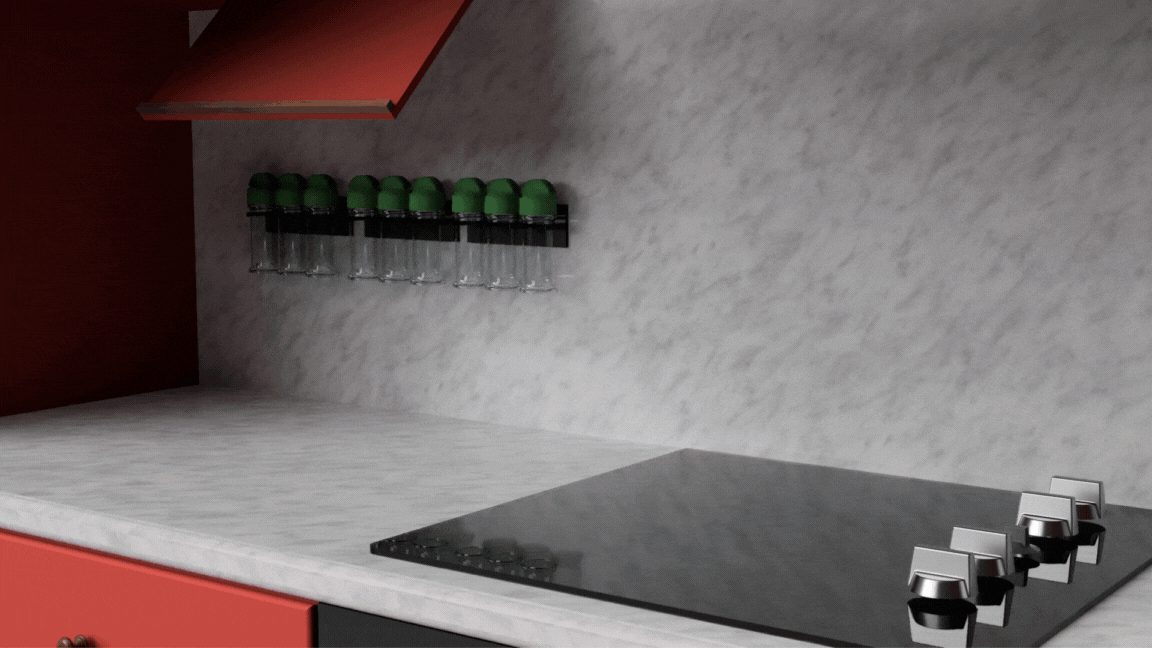 Giá Đỡ Hũ Gia Vị - Thumbnail 1