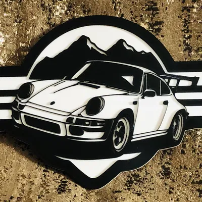 Trang Trí Xe Porsche Thời Hoàng Kim