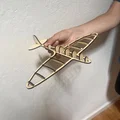 Mô hình Supermarine Spitfire cho máy cắt laser - Thumbnail 2