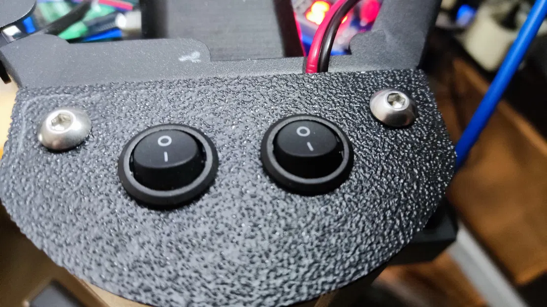 FLSUN SR Super Racer: Miếng Chặn Trụ Trên Có Công Tắc - Image 1